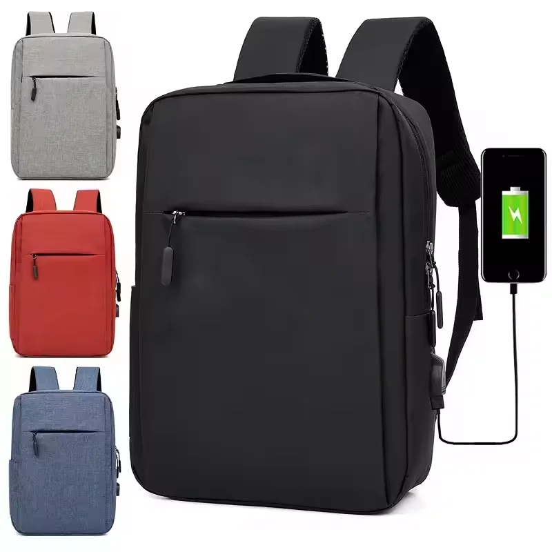 2024 High Quality Cheap Business Laptop Bag 13 14 15 Inch Laptop Business Travel  with USB