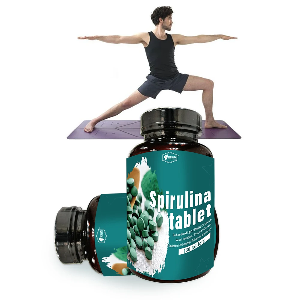 GMP Factory Supply Organic Spirulina Tablet