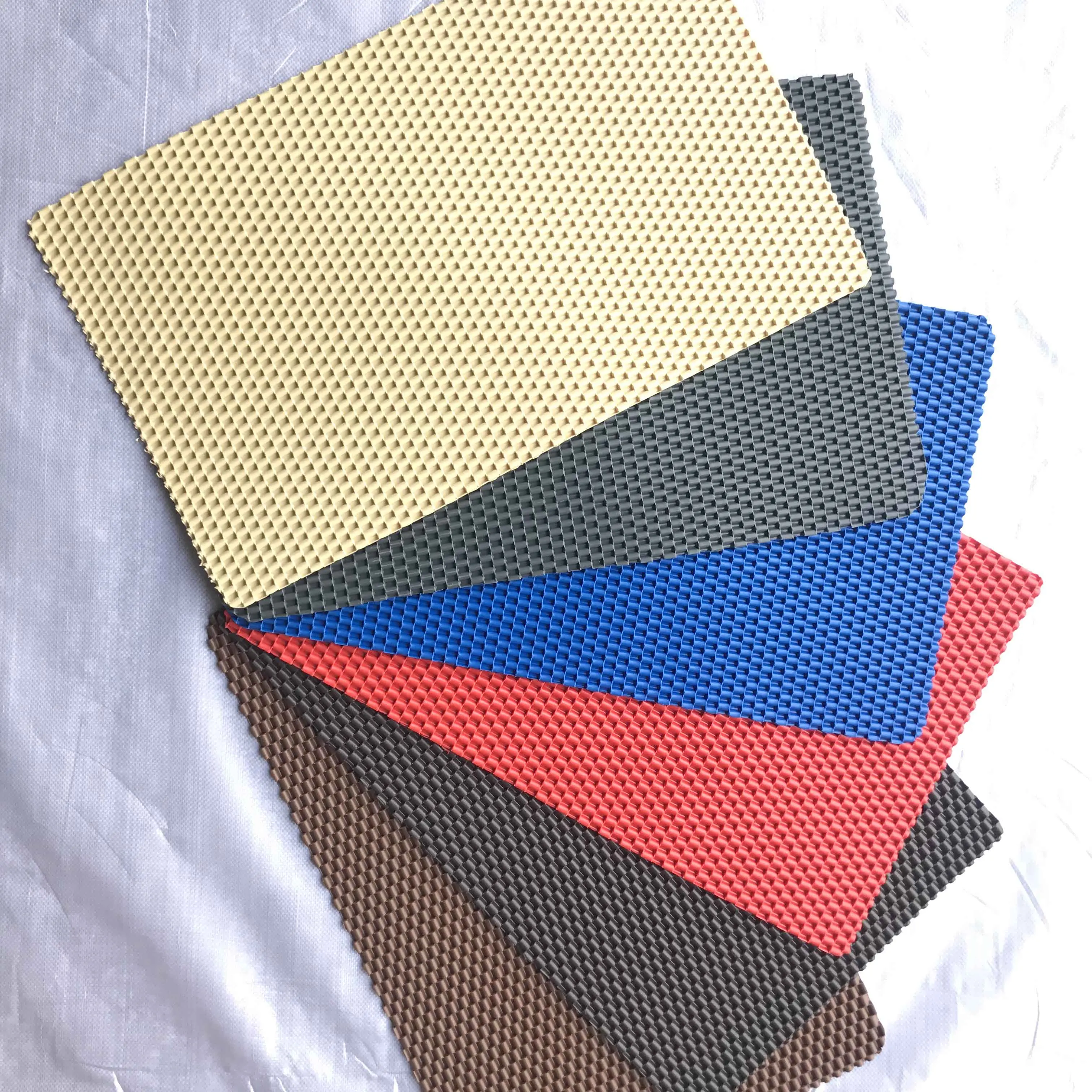 Hot Sale Custom Cleaning   pvc Leather Car Mat Floor Carpet roll