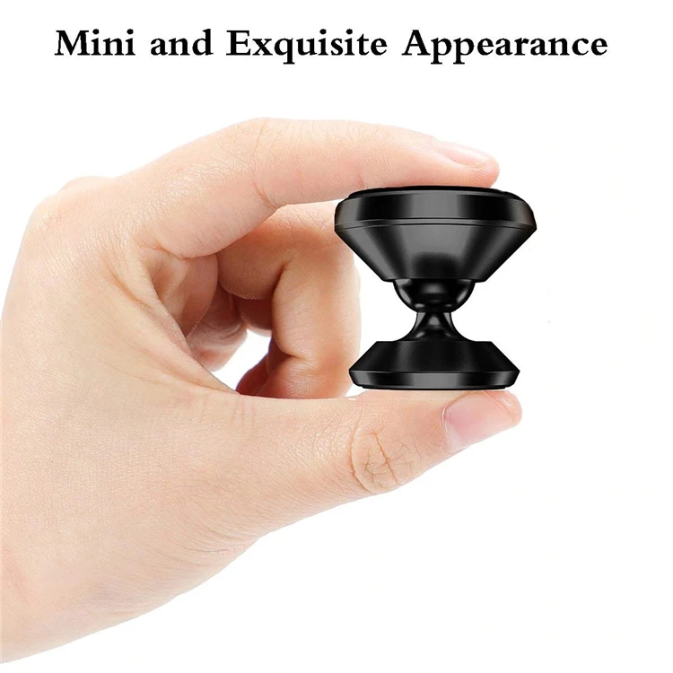 Car Phone Holder 360 Degree Magnetic Phone Car Console Holder Universal Magnet Mobile Phone Mount Car Mobile Holder