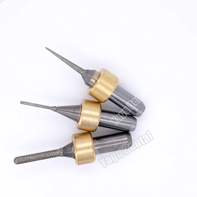 CAD CAM Glass Ceramic Dental Milling Burs for Imes Icore