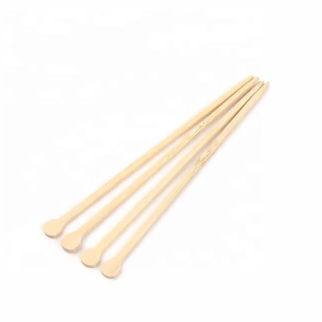 Best Special-shaped  Disposable bamboo stirrer coffee stirrer wooden Cocktail Drink Coffee Stirrers sticks