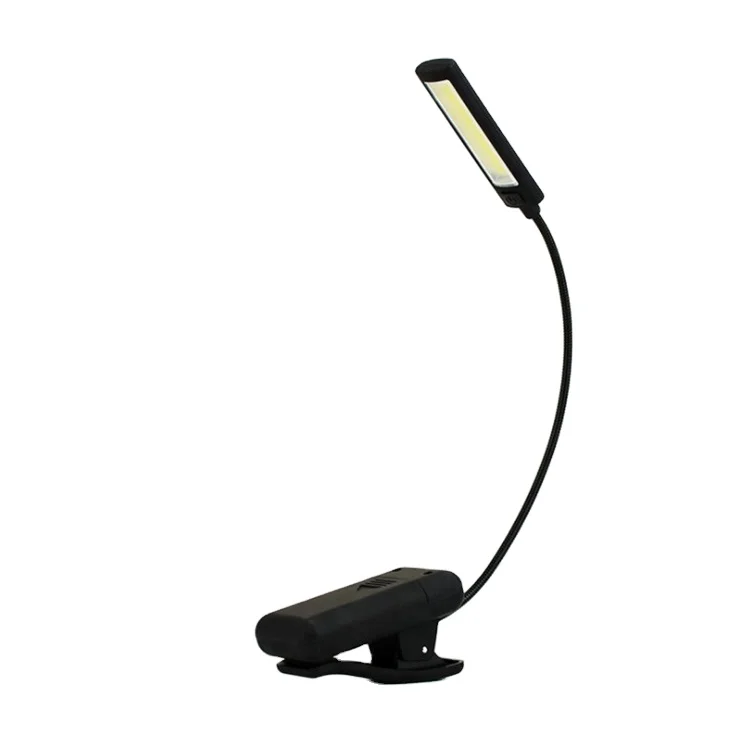 Clip On COB LED Flexible Book Light