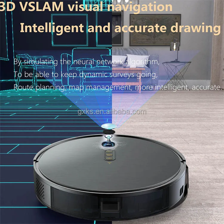OEM Personalised Custom Logo Wireless Electric Sweep and Mop Robotic Vaccums Smart Wet and Dry Aspirateur Vacuum Cleaner