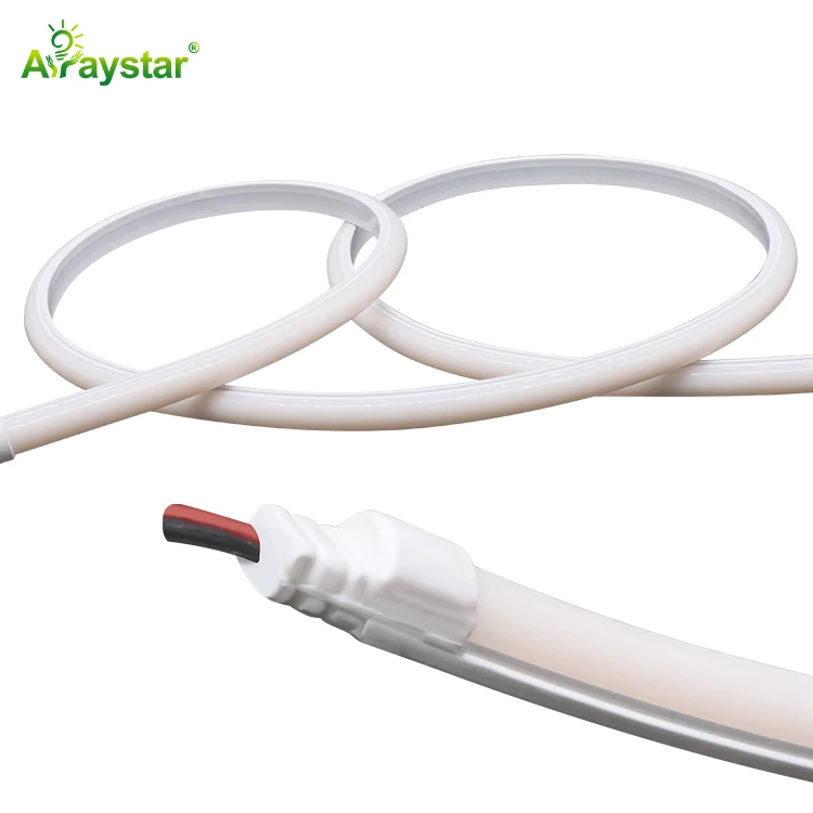 Super slim silicone extrusion 6mm width IP67 waterproof COB strip light DC 12/24V 480 LED 7W LED strip light