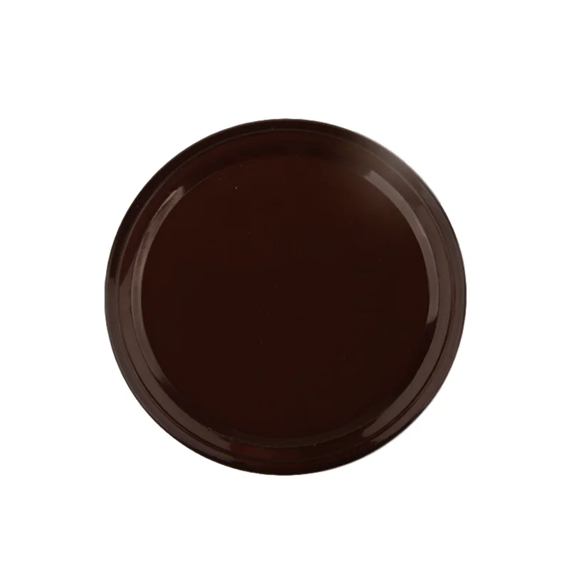 300# 75mm Diameter Metal Tin Can Lid PE Plastic Caps