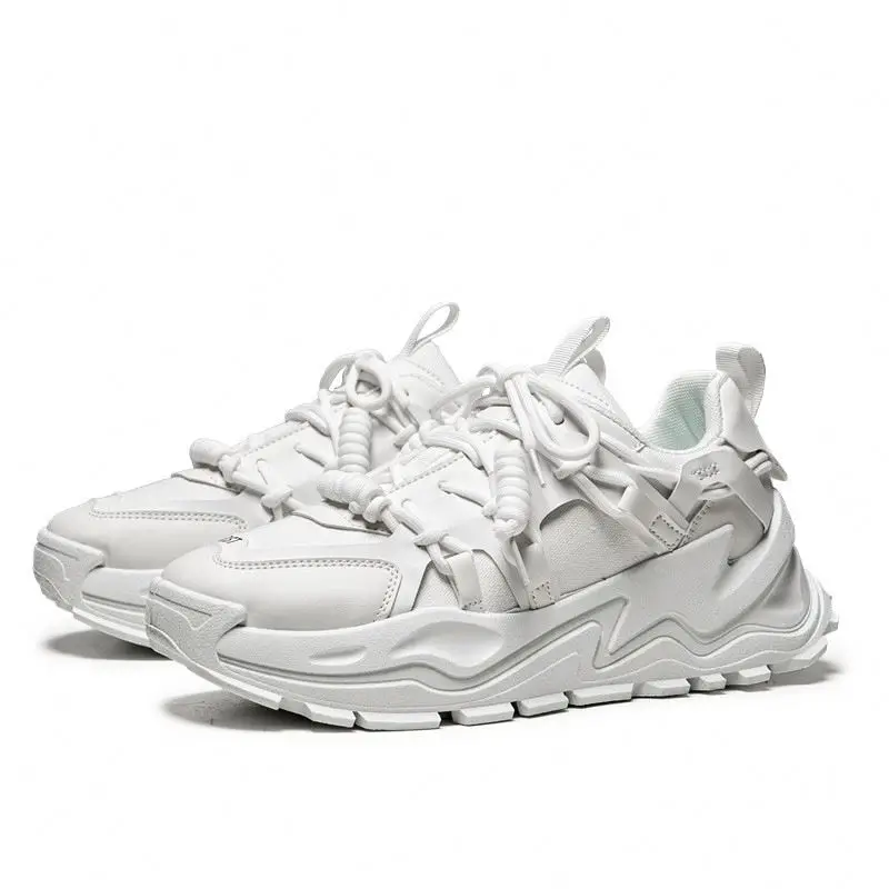 Factory Wholesale Casual Student Shoes Genuine Leather Winter Inner Elevating Shoes Non-Slip Soles Dealers Profiteering Products