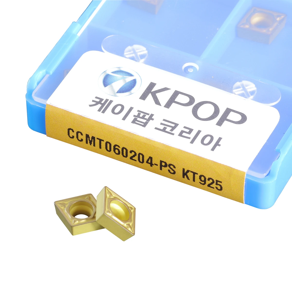 CCMT PS токарный инструмент карбидные вставки CCMT060204 хорошая производительность для стали/чугуна станок с