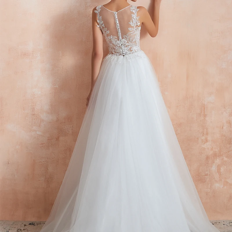 Hot selling excellent bridal luxury beaded elegant bodycon long wedding dresses