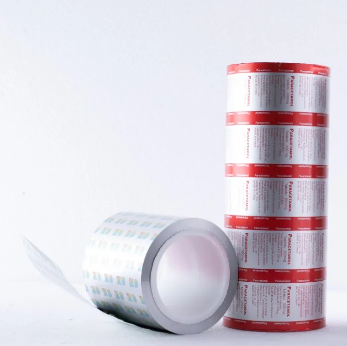 PTP Printed/unprinted aluminum blister foil for pharma packing alu foil roll  Pharmaceutical Packaging Aluminum Foil Film