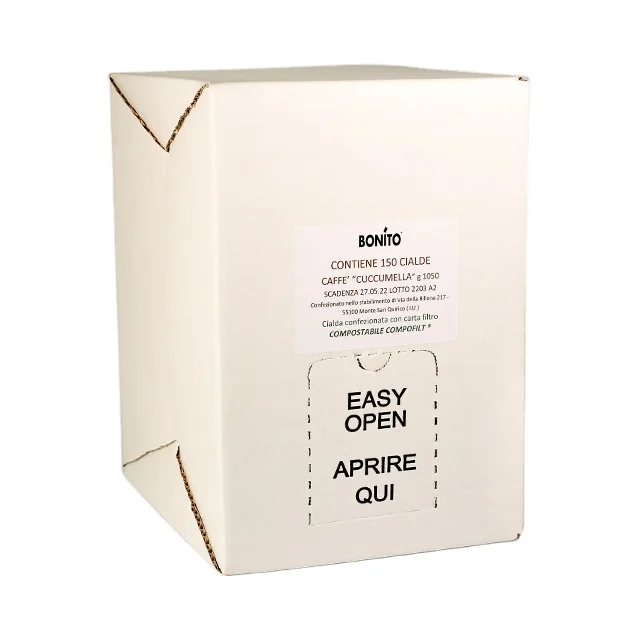 COFFEE MADE IN ITALY 150 COMPOSTABLE POD CAPSULES