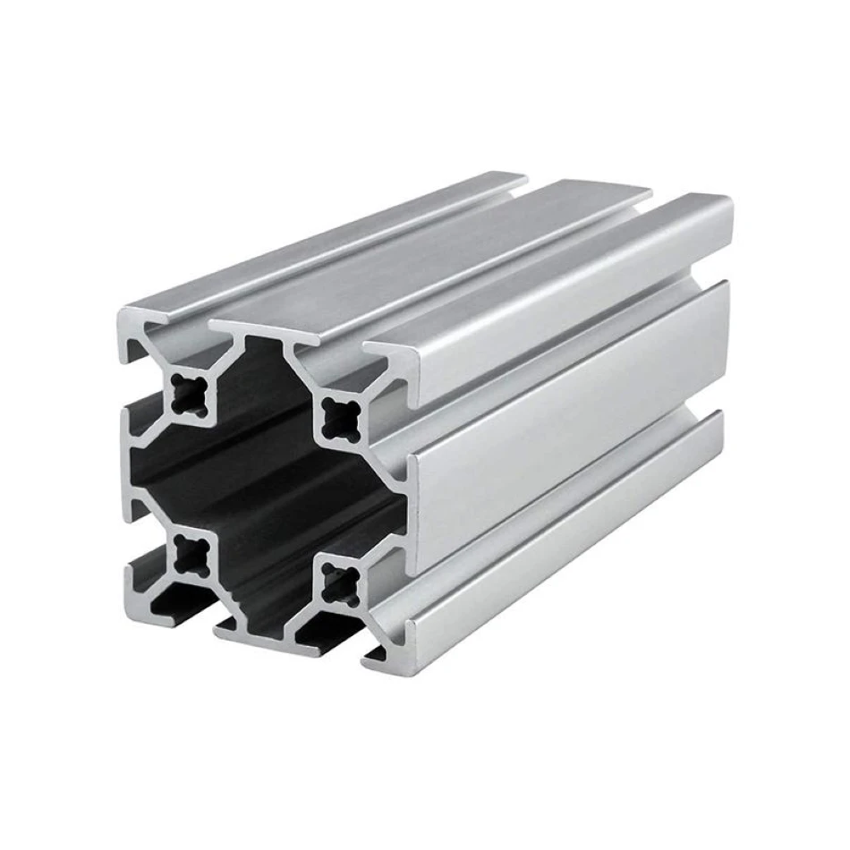Hot sale semi-auto typ 1350 aluminum extrusion double slot aluminum extrusion profile