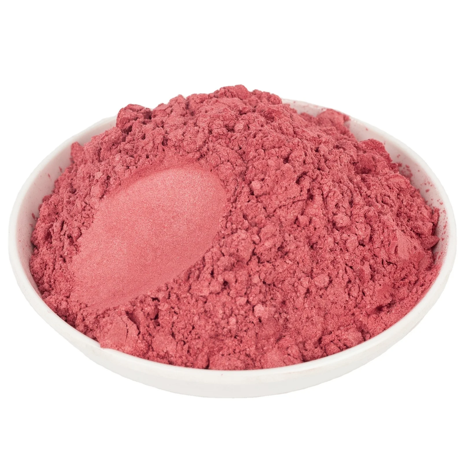 Silver White Pearlescent Pigment Natural Mica Based Powder Colored Pigment for Pearl Effect Decorative Automotive Paint