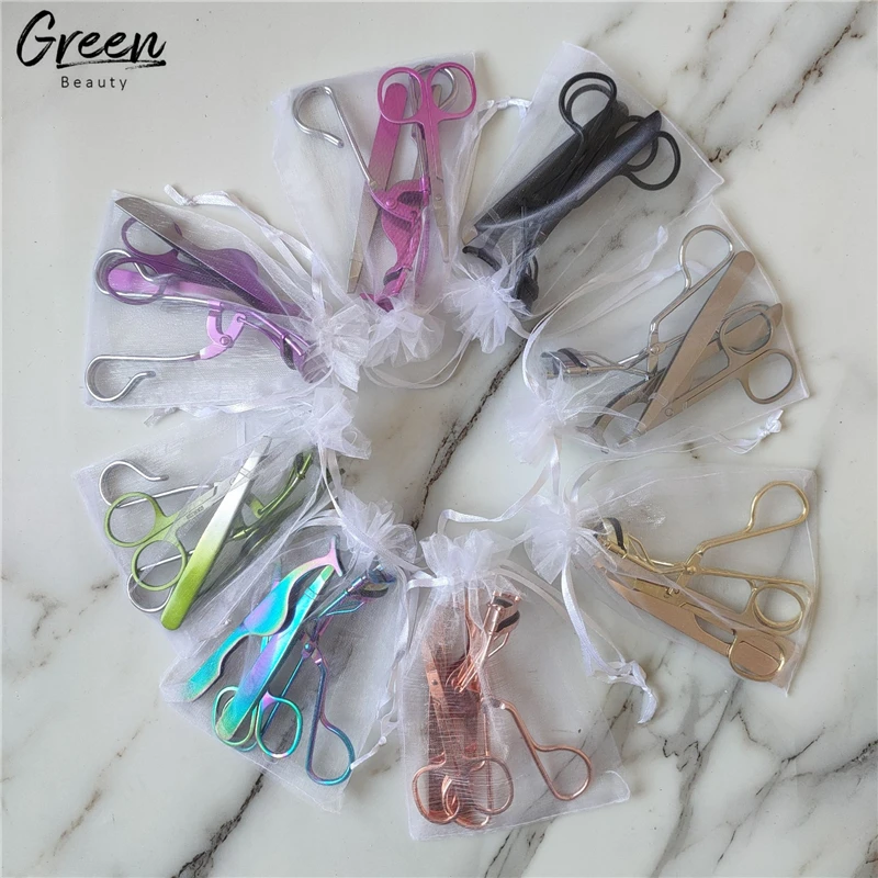 Пользовательский логотип, профессиональные бигуди для ресниц, розовое золото, бигуди для ресниц, инструмент для макияжа, поставщик