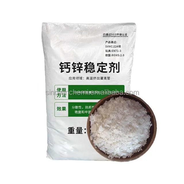 Industrial Grade PVC Heat Solid Liquid Calcium Zinc Stabilizer Supplier