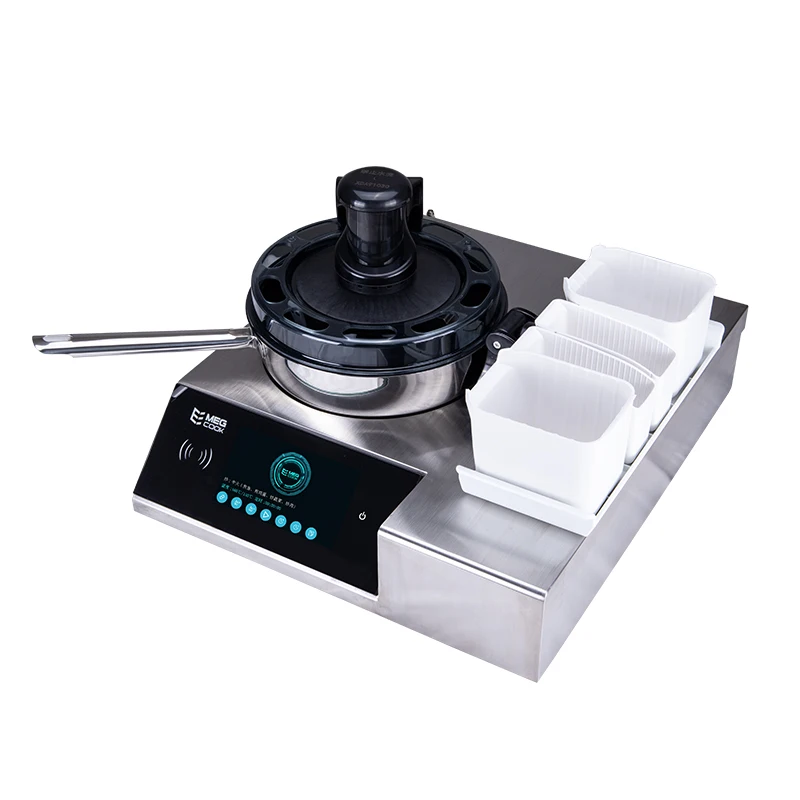
Megcook industrial cooking machine/Commercial restaurant automatic cooking robot/4400W stir fry machine 