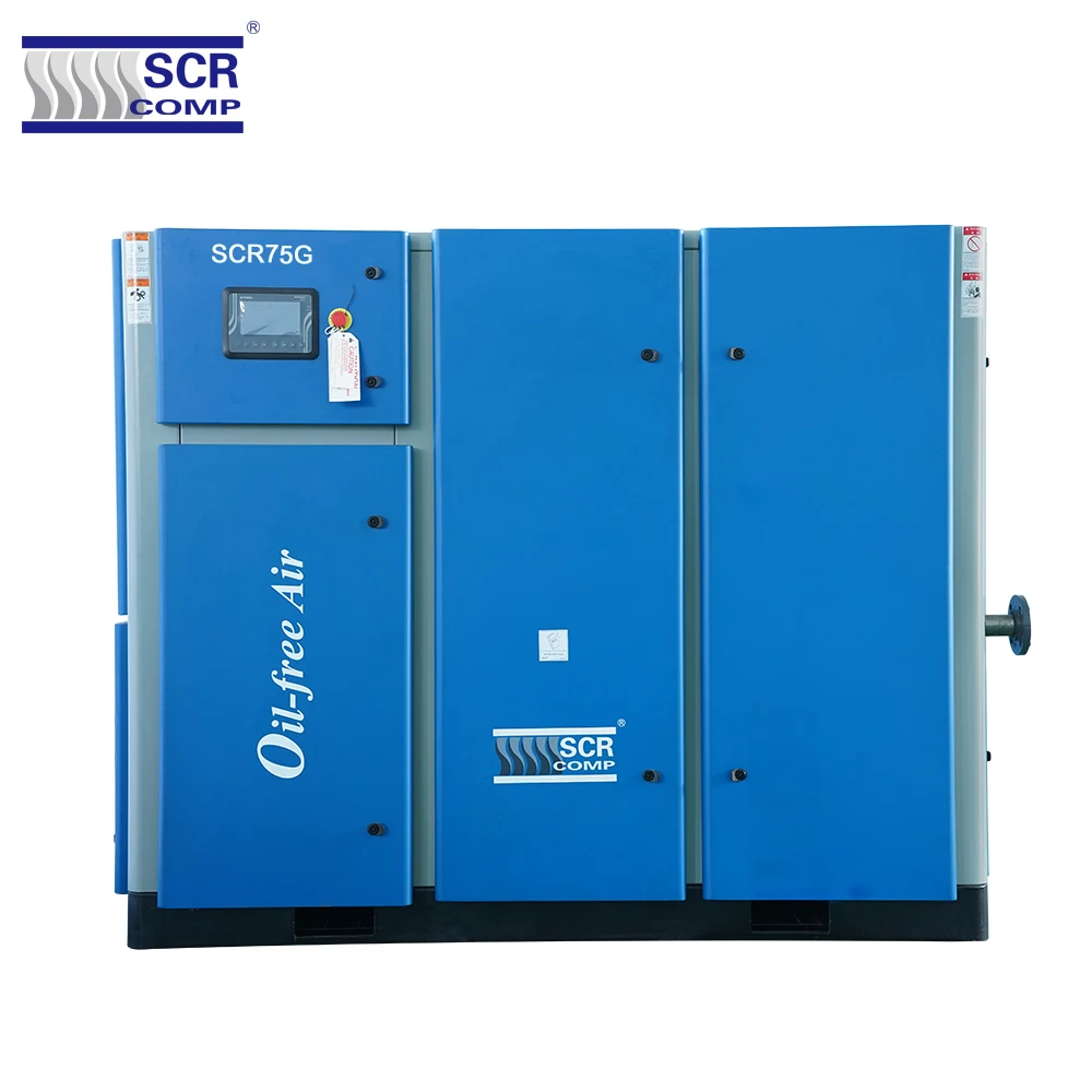 Цена компрессора для химического заводского безмасляного винтового воздушного компрессора
