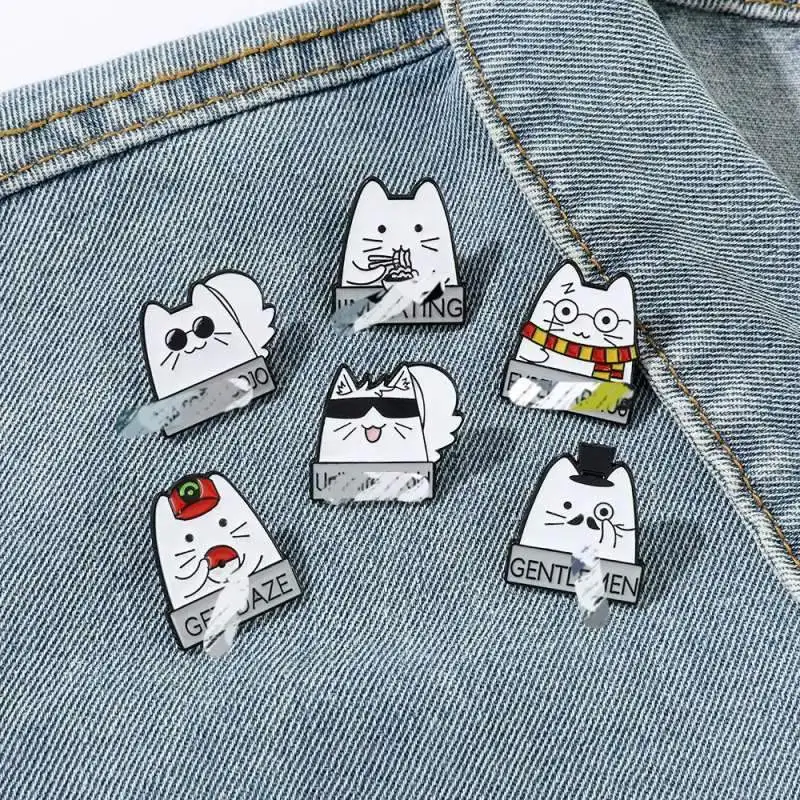 Customized Enamel Pin Cartoon Creative Metal Personalized Enamel Pin Promotion Fashion Clothing Decoration Enamel Brooch