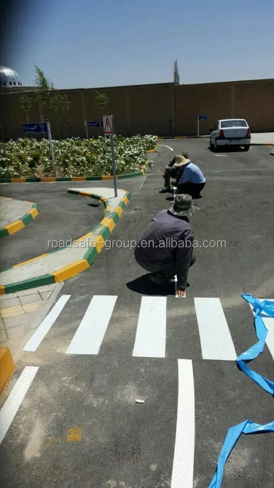 Hot Melt Road Marking Tape Road Safety Customizable Thermoplastic Pavement Reflective Road Marking Tape