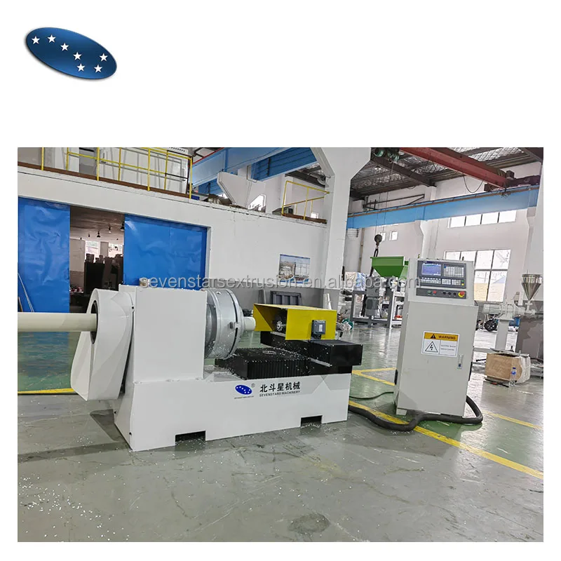 PVC pipe threads cutting plastic pipe thread processing machine