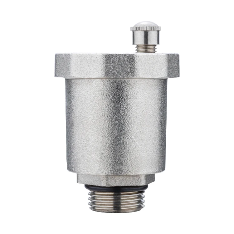 TMOK DN15-DN25 Chroming Plated Male Threaded Brass Air Release Vent Valve