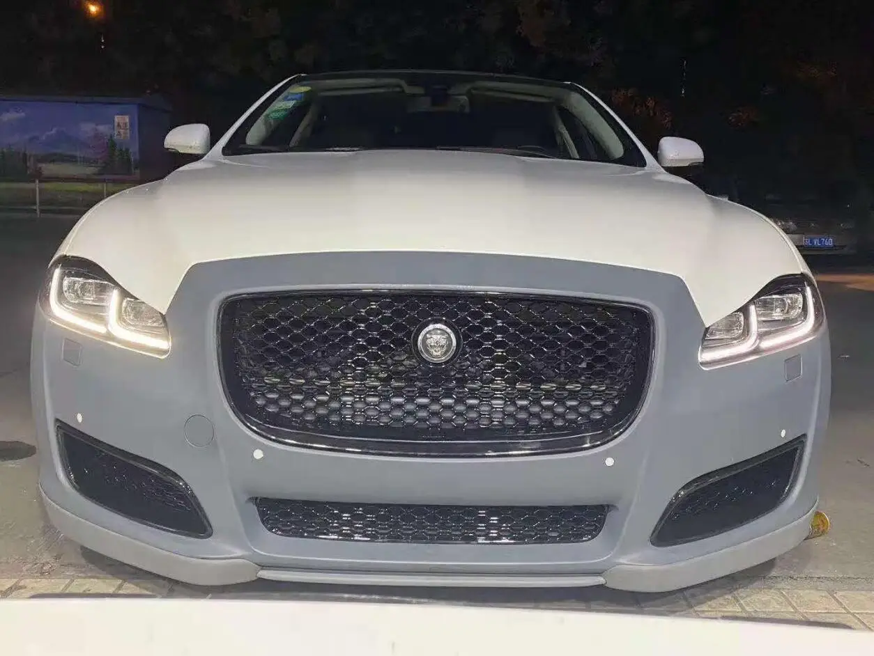 fit for 2010-2019 jaguar XJR style front lip front spoiler front splitter PP material