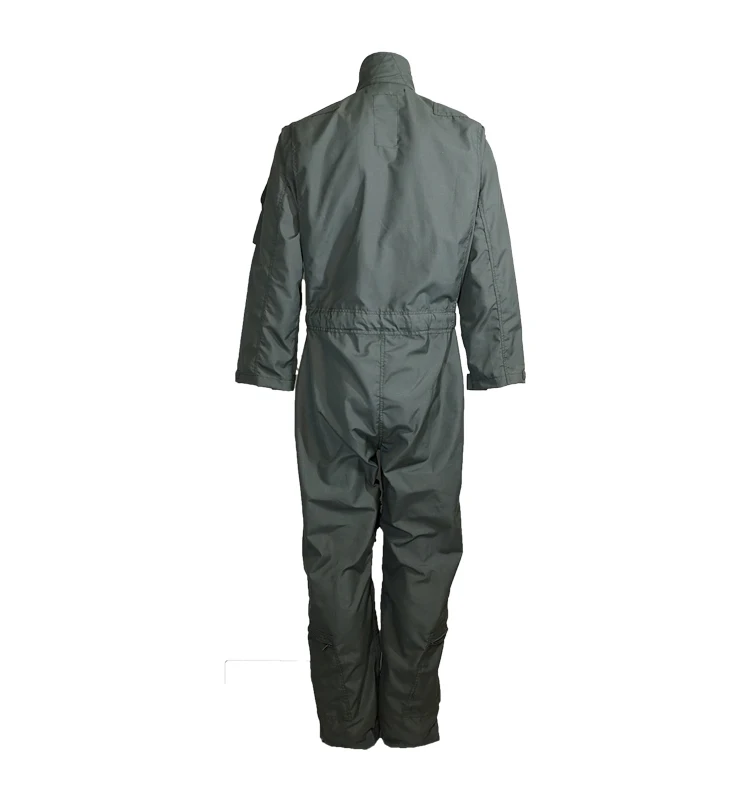 93% meta aramid 5% para aramid 2% Antistatic inherent Flight certified fireproof polit suit Flame resistant flight coverall