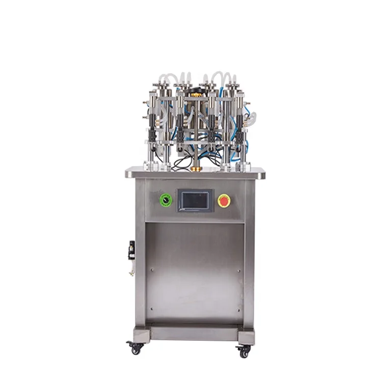 High precision automatic Liquid perfume filling machine with four filling heads