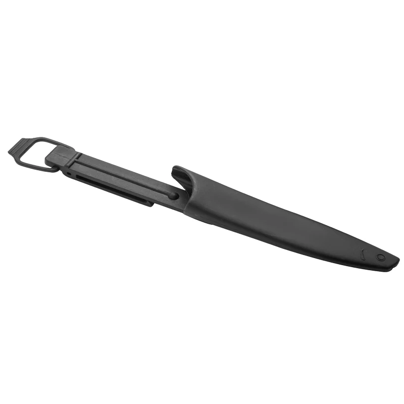 
OEM Factory cheap price other fishing products portable slice outdoor floating fishing knife with plastic sheath lock 