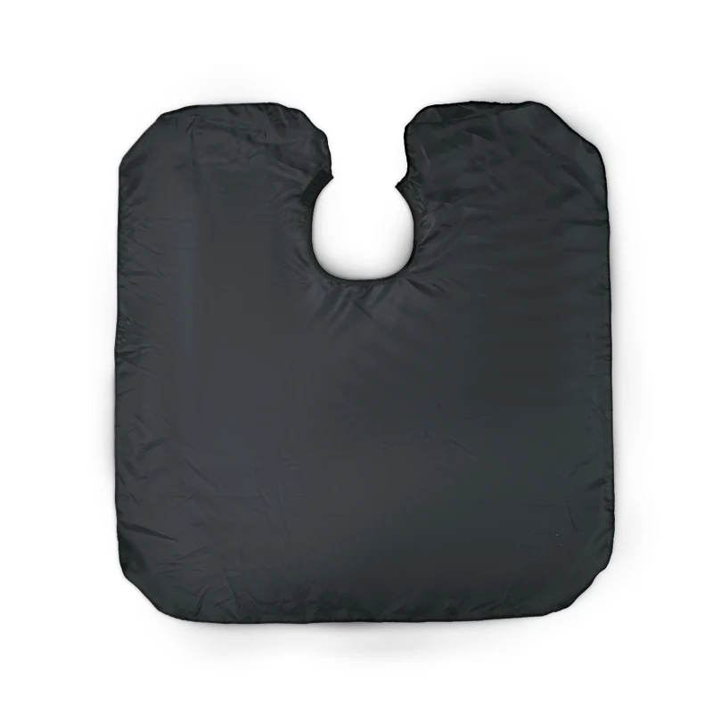 High Quality Manufacturer Custom Hair Salon PU Polyester Short Shampoo Barber Cape Customized Makeup Capes