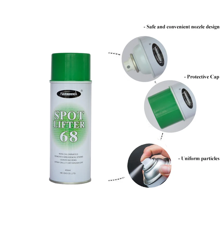 Sprayidea 68 clothing cleaning agent on cloth cleaner dirty jobs color-safe laundry spot stain remover