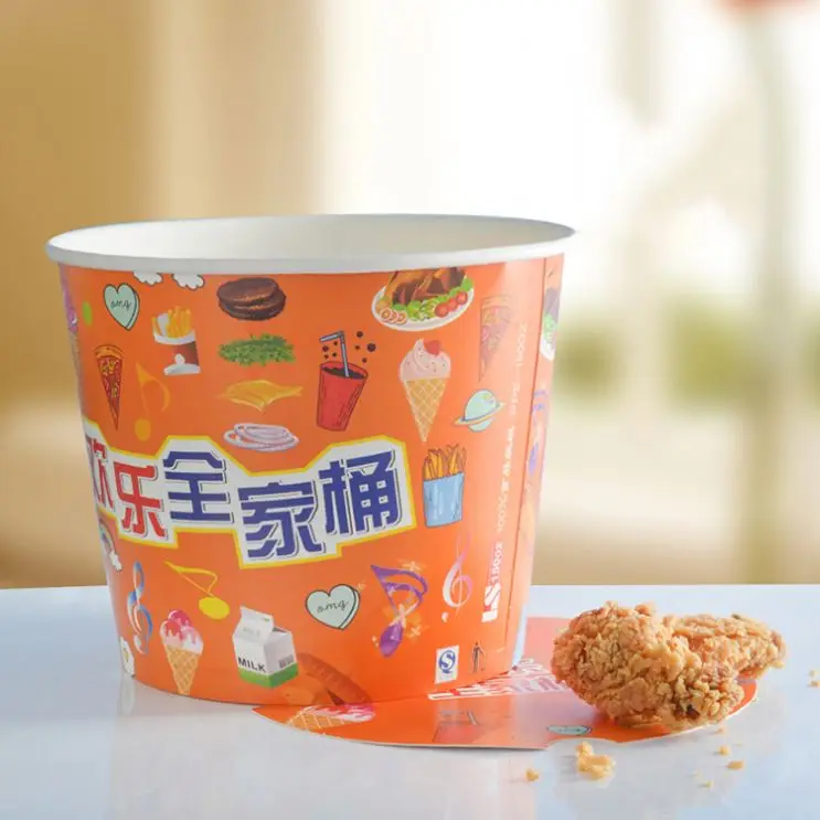 KFC Paper Buckets/ Popcorn Bucket/Tube Paper Bowl
