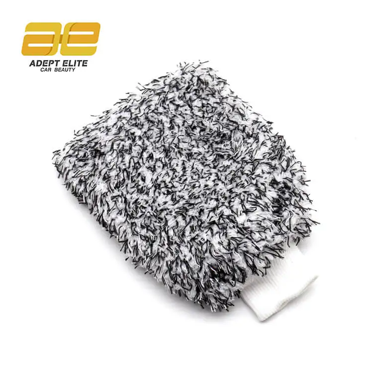 Quick Drying Microfiber Towel 90gram Car Wash Cleaning Mitts Long Haired Microfiber Water Resistant Coral Mitts for Car Cleaning