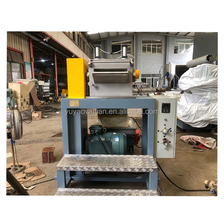 Low Noise Pvc Mini Machine Squeezer Pelletizer Recycle Plastic For Extrution