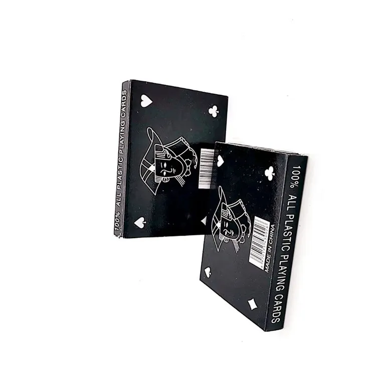 2019 Trendy 100% Plastic Playing Cards for Recreation