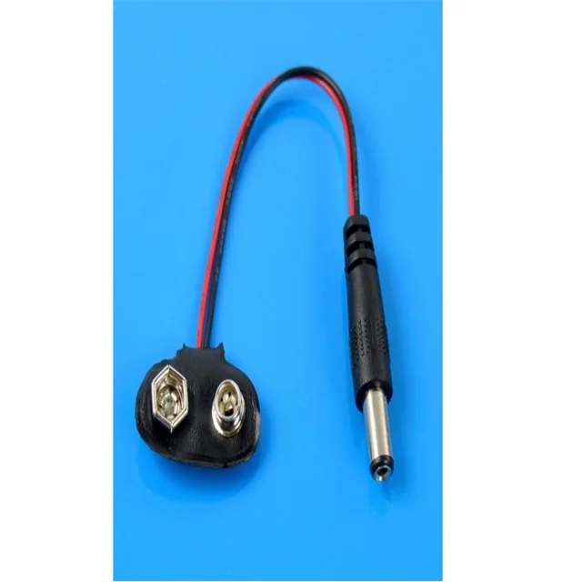 Nickel plated copper sheet metal steel 6F22 6LR61 9V battery clip