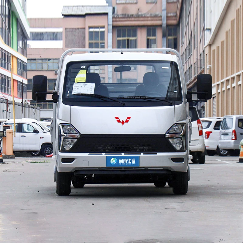 Hot sell Wuling LK Cargo Cars 2.0L Trucks flatbed truck 4 door mini truck for business
