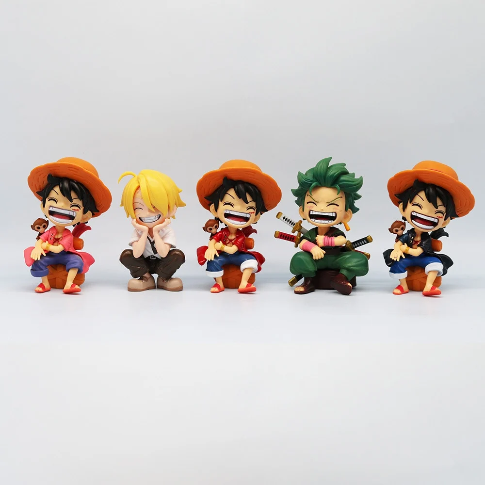 5 видов стилей GK 0ne Piece Обезьяна D Luffy Roronoa Zoro Sanji манга Коллекционная Статуэтка Модель ПВХ Фигурки для детей