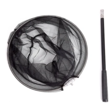 Mini Ultra-short Carp Dip Net Portable Nylon Fishing Rubber Net Wear-resisting Fishing Net