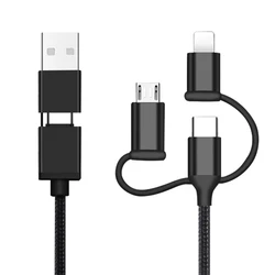 PD 60W Fast Charging Data Cable 2022 Universal 6 In 1 Fast Charging USB Type C Cables
