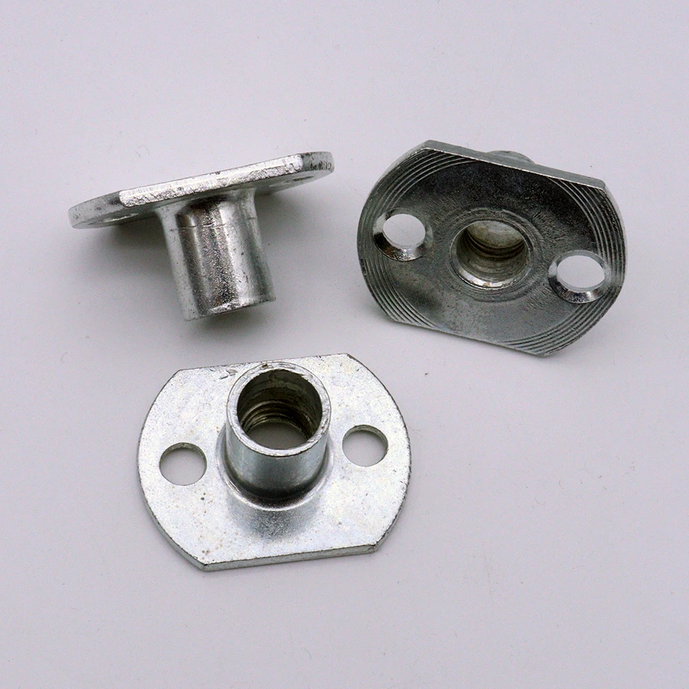 M10 stainless steel carbon steel metal zinc Rectangular brad hole t tee nut for climbing