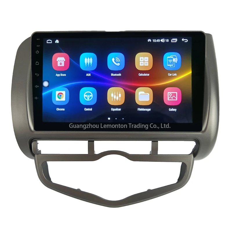 Сенсорный экран 9 дюймов HD для 2006 Honda Jazz City Auto AC LHD Android 11 0 GPS навигация радио Carplay поддержка DAB + TPMS