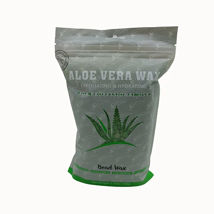 500g Wholesale Profession Private Label Depilatory Hard Wax Beans Beauty Skin Women Hot Film Hard Wax Beads Natural Hair Removal