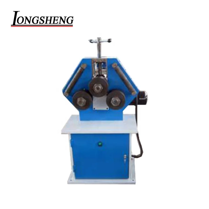 
W24S-16 Hydraulic 3 Rolls tube roller bending making machine angle steel profile bending roll machine 