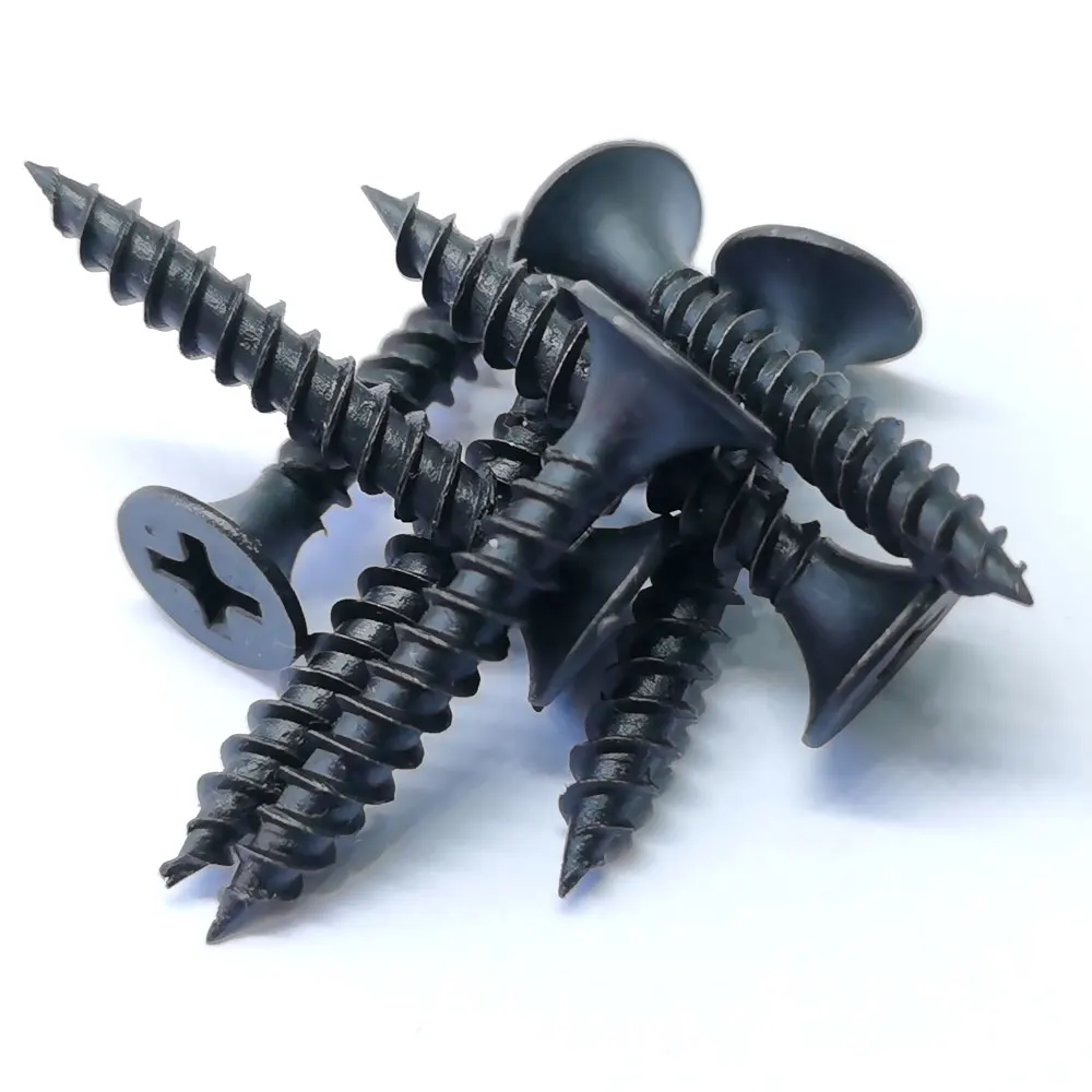 Drywall Nails Gesso Stud Dry Wall Screws Parafuso Mounting Into Metal Black / Gray / White / Yellow Drill Point or Sharp Point