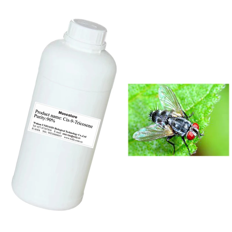 Homemade fruit fly lure bait recipe China manufacturer pure ingredient tricosene insecticide
