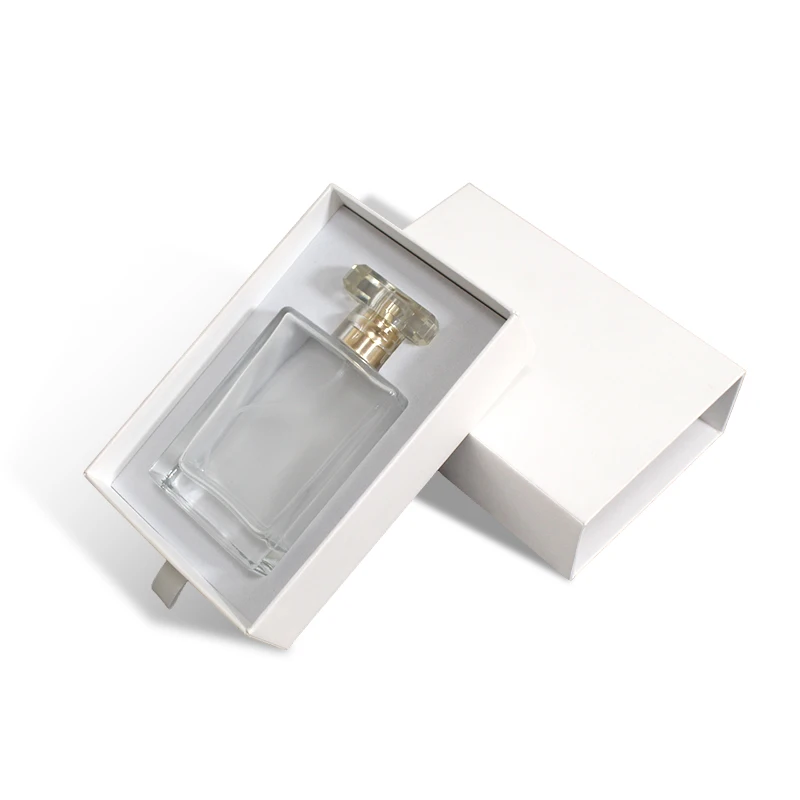 Custom Kraft Packaging Eyelash Extensions Slide Drawer Perfume Cardboard Boxes Sponge Liner Jewelry Fragrance Gifts Cosmetics