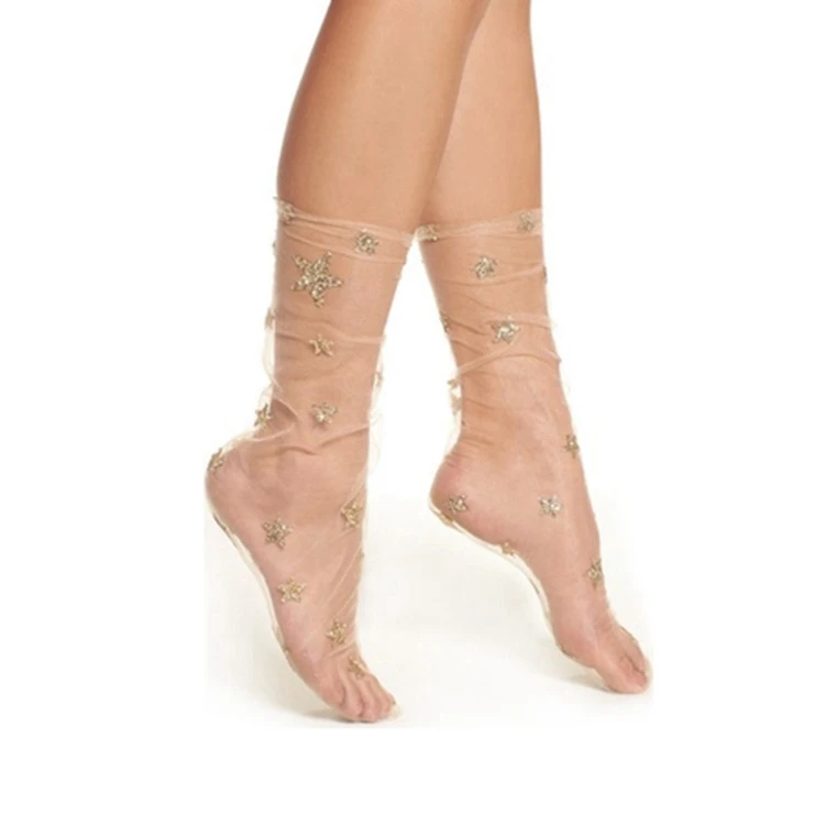 YR-A 1363 tulle socks sox for sale