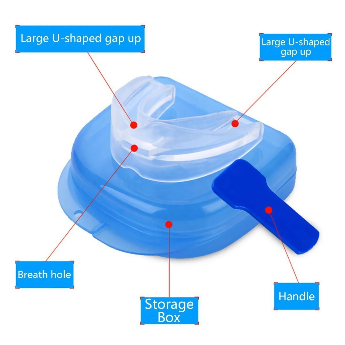 Adults Mouth Guard for Grinding Teeth and Clenching Anti Grinding Teeth Custom Dental Guard Dental Night Guards