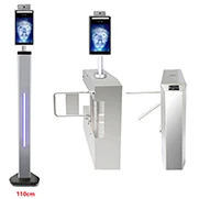 Ai face recognition temperature measurement camera access control
